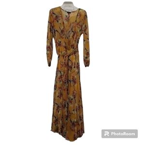 SpyZone Exchange Boutique Semi Sheer Floral Boho Sz S